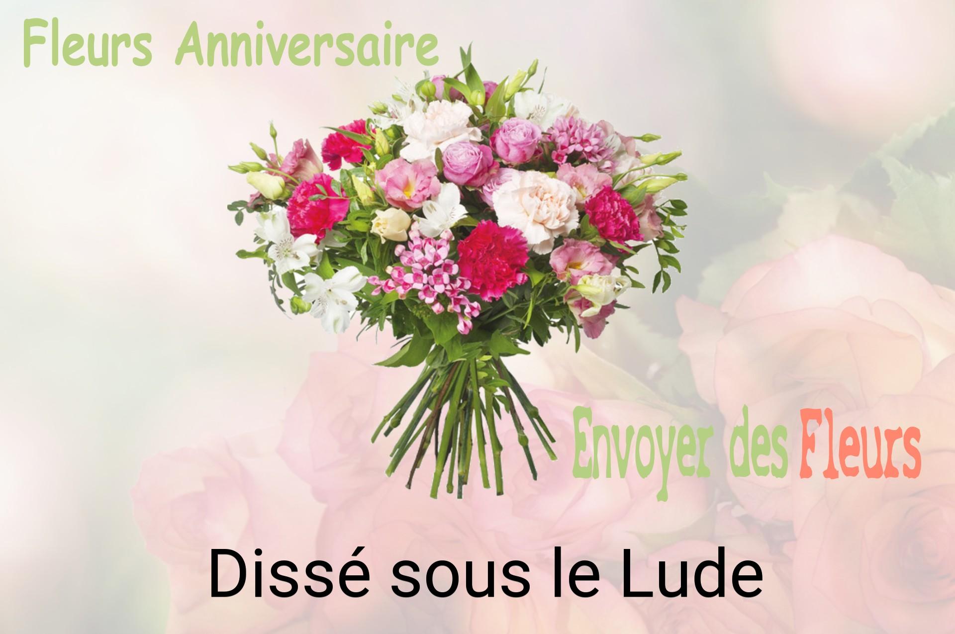 Bouquet de fleurs d’anniversaire livré à Dissé-sous-le-Lude